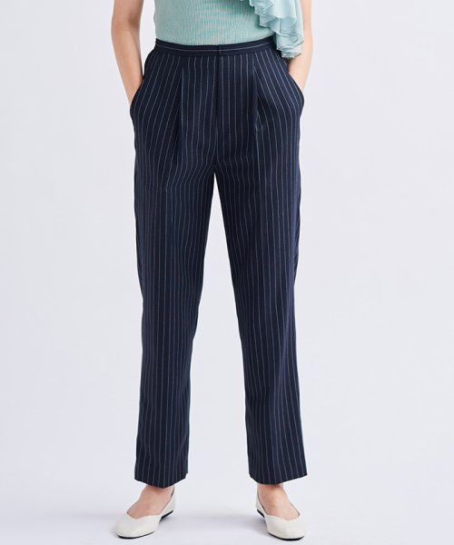 セール ピンストライプパンツ ランバンオンブルー Lanvin En Bleu Magaseek