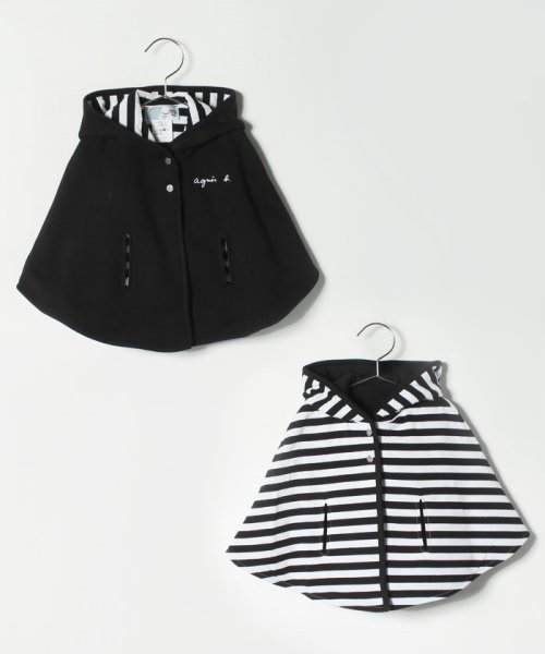 S179 L Cape ベビー リバーシブルケープ アニエスベー アンファン Agnes B Enfant Magaseek S179 L Cape ベビー リバーシブルケープ アニエスベー アンファン Agnes B Enfant Magaseek