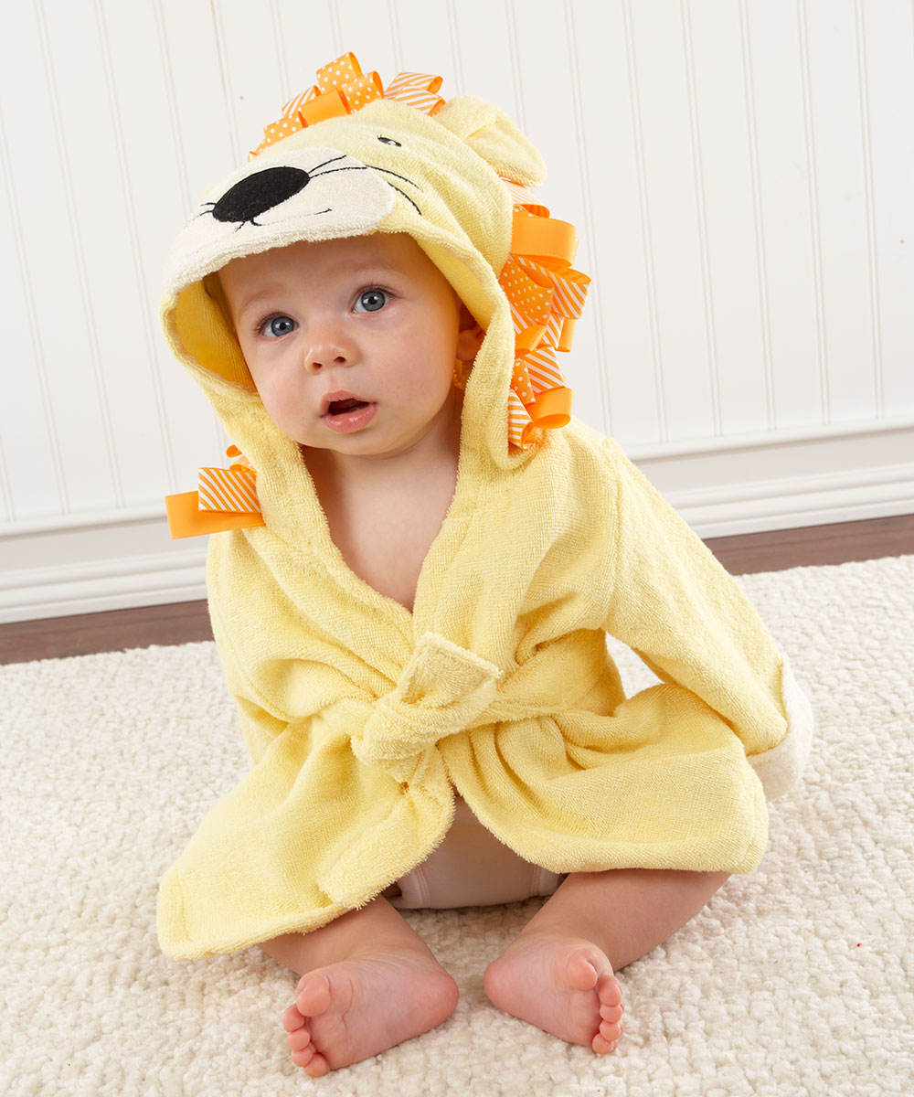 ネット限定販売 Baby Aspen(ベビーアスペン) フード付きベビーバスローブ ユニコーン 湯上りタオル、バスタオル SOLUCENTERINT