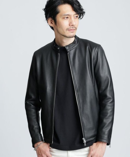 ナノ ユニバース Nano Universe Wonder Light Leather シングルライダース Magaseek