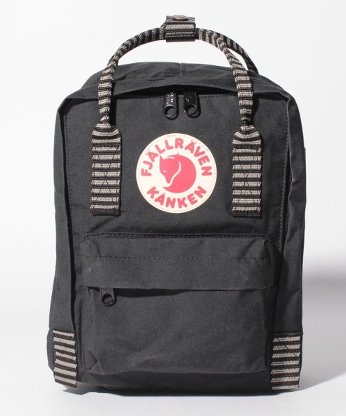 FJALLRAVEN(フェールラーベン)/【FJALLRAVEN】Kanken Mini/ブラック×ストライプ