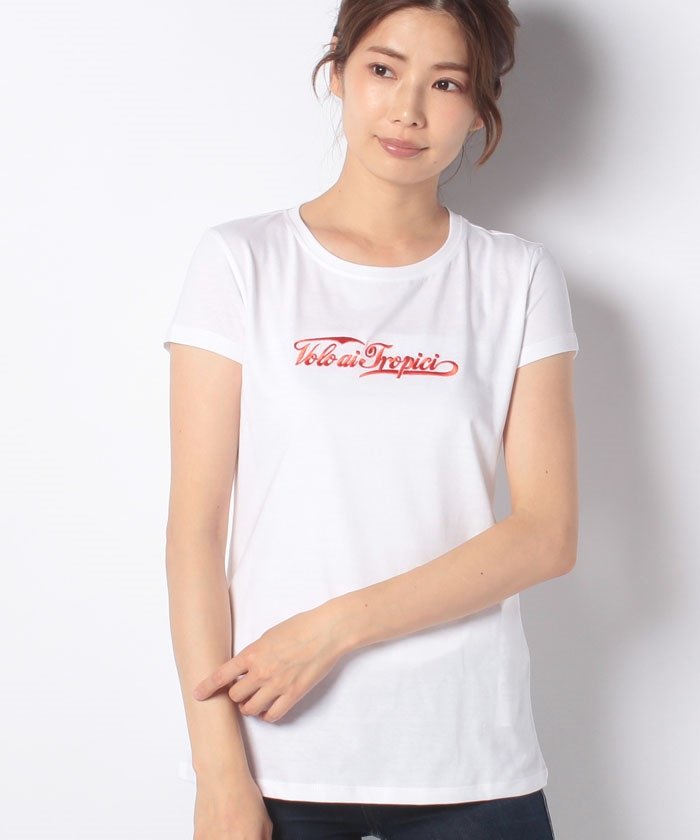 セール 刺繍ロゴtシャツ マレーラ Marella Magaseek