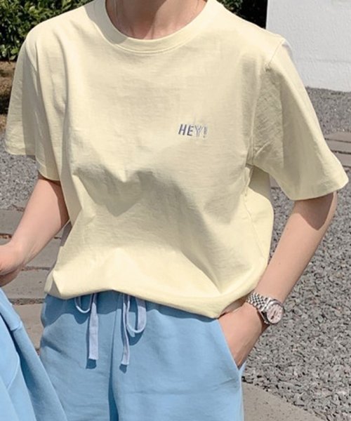 セール 半袖 ｔシャツ レディース ラウンドネック カットソー 春夏秋 トップス カジュアル 丸首ｔシャツ おしゃれ ミニミニストア Miniministore Magaseek