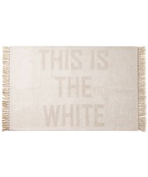 BRID/THIS IS THE W/B FRINGE RUG 90×130/503357176