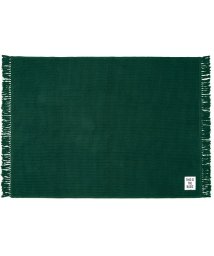 BRID(ブリッド)/FRINGE WAFFLE BASIC RUG 140×200/グリーン