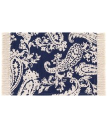 BRID(ブリッド)/PAISLEY FRINGE RUG 50×70/ネイビー