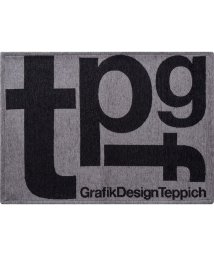 BRID(ブリッド)/TYPOGRAPHY RUG tpgf pattern 50×70/グレー