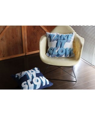 BRID/FREAKGRAFFITI CUSHION COVER TAKE IT SLOW 45×45/503357211