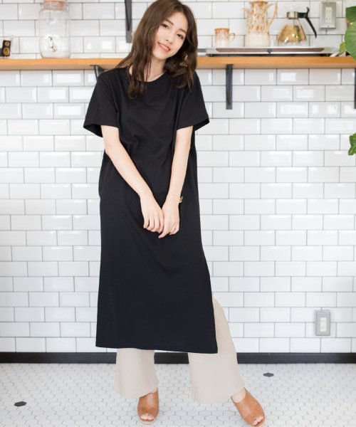 セール スリット入りカットワンピース アドティエ Ad Thie Magaseek