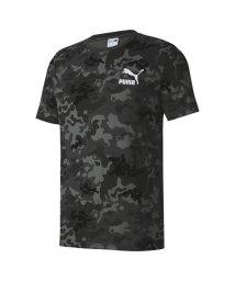 PUMA(プーマ)/CLASSICS グラフィック AOP ロゴ 半袖 Tシャツ/ULTRAGRAY