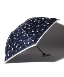 LANVIN en Bleu(umbrella)(ランバンオンブルー（傘）)/LANVIN en Bleu 折りたたみ傘 ”マーガレット”/ネイビーブルー