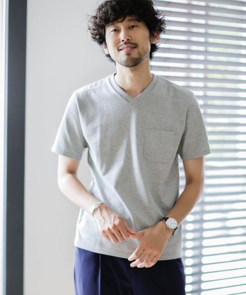Web限定 汗染み防止 Anti Soaked ヘビーｖネックtシャツ ナノ ユニバース Nano Universe Magaseek