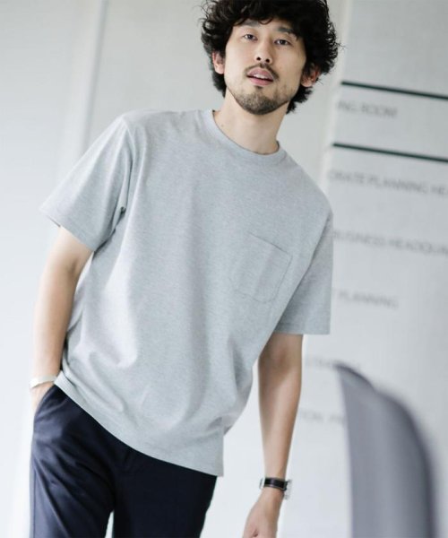 セール Web限定 汗染み防止 Anti Soaked ヘビークルーネック ビッグtシャツ ナノ ユニバース Nano Universe Magaseek