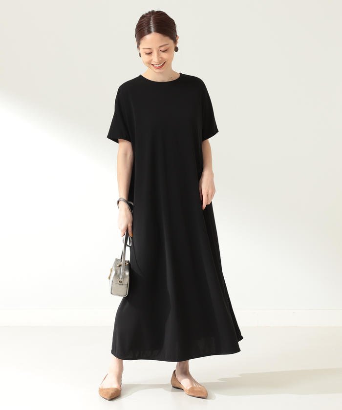 60%OFF！＜マガシーク＞ ビームス アウトレット Demi−Luxe BEAMS / ドルマンスリーブ ワンピース レディース BLACK ONESIZE BEAMS OUTLET】 セール開催中】