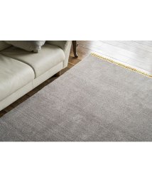 BRID(ブリッド)/BICOLOR FRINGE RUG 140×200/ベージュ系