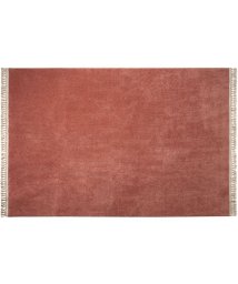 BRID(ブリッド)/BICOLOR FRINGE RUG 140×200/ピンク系