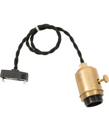 BRID/GENERAL SOCKET E26 SWITCH BRASS/503357297