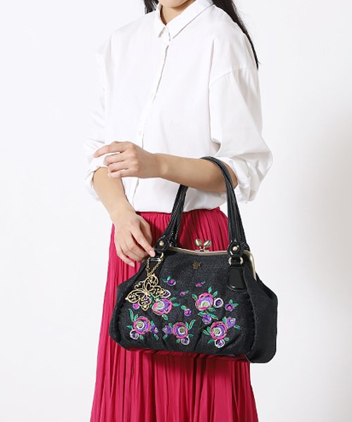 クーポン開催中 セール 40 Off ガーデンローズ ハンドバッグ アナスイ バッグ Anna Sui Bag Magaseek