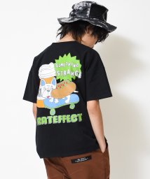 RAT EFFECT(ラット エフェクト)/フレンチブルドッグBIGTシャツ/ブラック