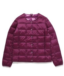 VIS(ビス)/【TAION】CREWNECK BUTTON DOWN JKT/パープル系（51）