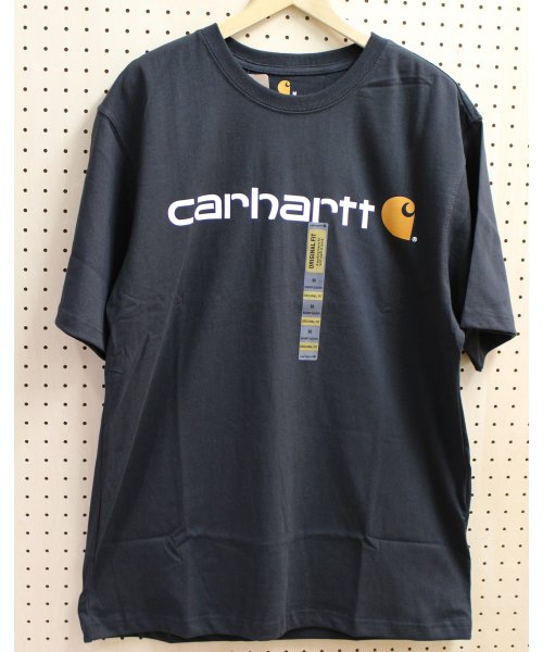Carhartt(カーハート)/【Carhartt カーハート】半袖グラフィックロゴTシャツ/ブラック
