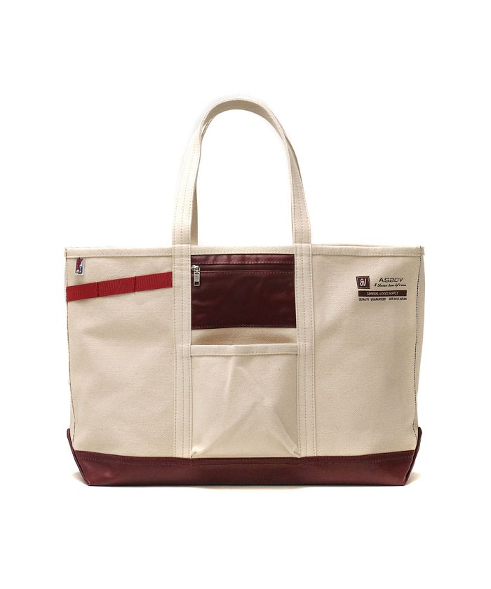 アッソブ トートバッグ AS2OV ALBERTON CANVAS TOTE アルバート キャンバストート Sサイズ A4 ASSOV 181902