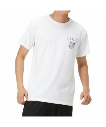 MAC HOUSE(men)(マックハウス（メンズ）)/T－GRAPHICS ティーグラフィックス ミリタリー半袖Tシャツ EJ203－MC223/ホワイトA