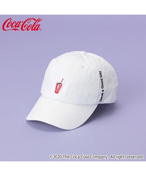 Lovetoxic(ラブトキシック)/コカ・コーラローCAP/ホワイト