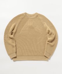 NOLLEY’S goodman(ノーリーズグッドマン)/【BATONER/バトナー】SIGNATURE CREW NECK シグネチャークルーネック #BN－20FM－030/イエロー