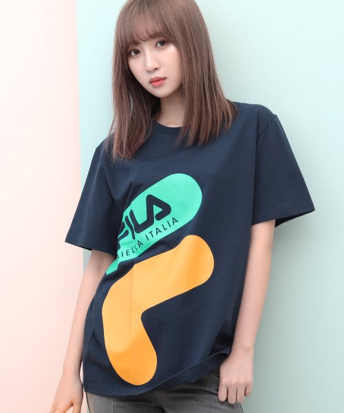 Fila Btsプリントtシャツ Bts コラボ Tシャツ メンズ Tシャツ クルーネック ロゴt 半袖 ティーシャツ ジギーズショップ Jiggys Shop Magaseek