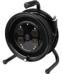 BRID(ブリッド)/MOLDING CORD REEL 10m/ブラック