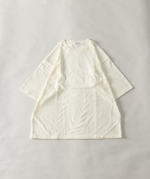 Nylaus(ナイラス)/接触冷感 天竺 ポケット付き ビッグTシャツ/ホワイト