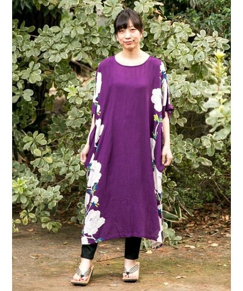 カヤ Kaya カヤ 重ね牡丹ワンピース 7ia 0213 Magaseek