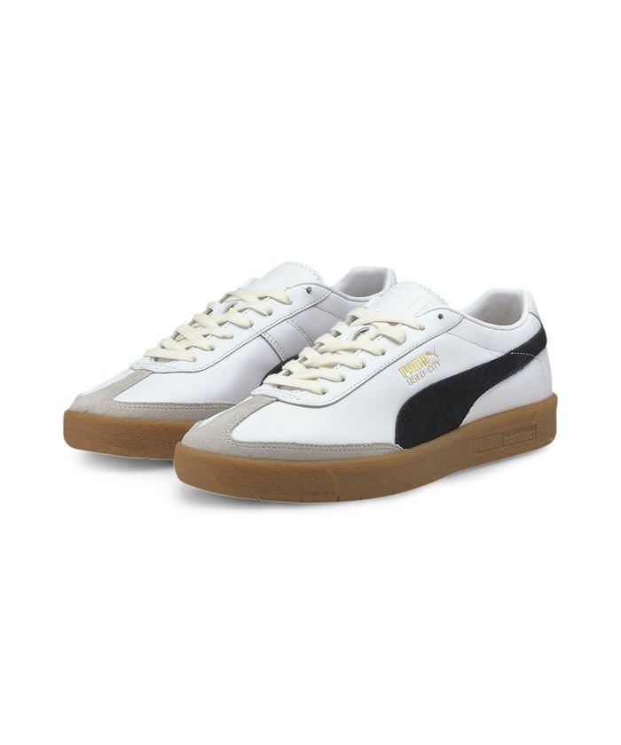 51%OFF！＜マガシーク＞ プーマ オスロ シティ OG スニーカー ユニセックス PUMAWHITE-PUMABLACK-GUM 26.5 PUMA】 セール開催中】