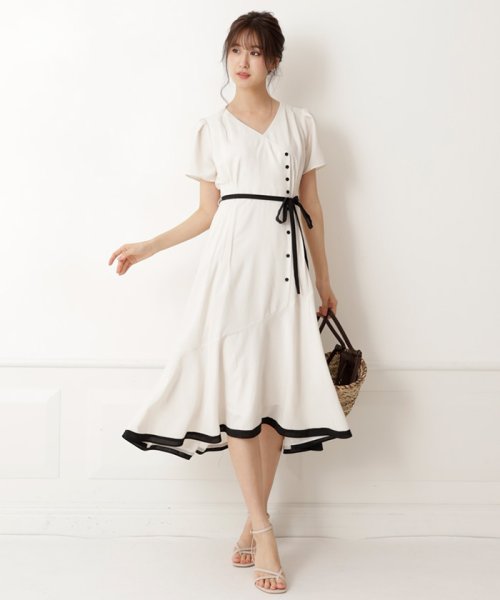 追加生産 カシュクールレディワンピース 503388356 リランドチュール Rirandture Magaseek