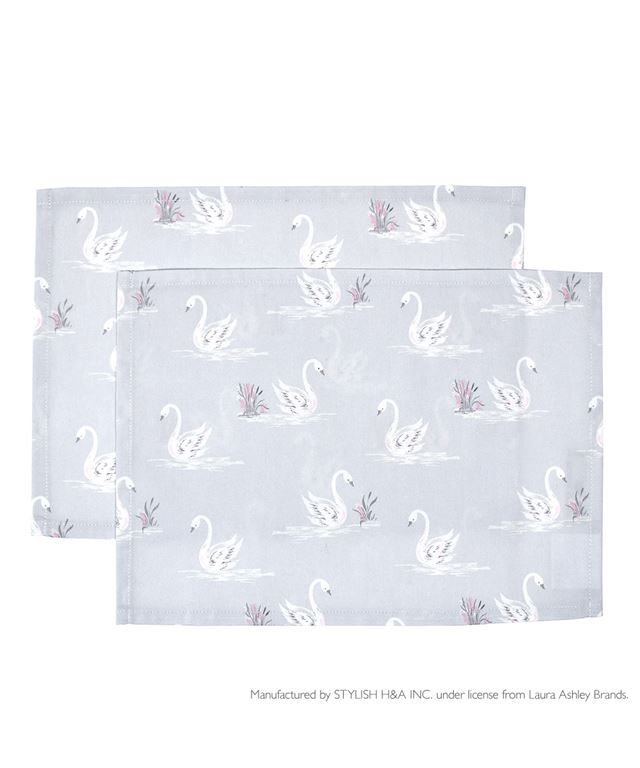 Laura Ashley ランチョンマット スタンダード Swans ローラアシュレイ Laura Ashley Magaseek