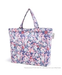  LAURA ASHLEY/LAURA ASHLEY マチ付きキルティングレッスンバッグ(ループ付き)　Floret/503387961