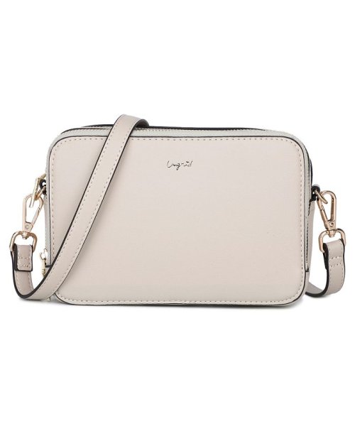 Ungrid(アングリッド)/アングリッド Ungrid バッグ ショルダーバッグ ポケット レディース SMOOTH MULTI POCHETTE BAG UNG－50020/アイボリー