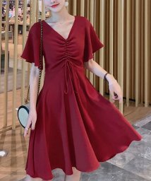 ワンピース ドレス レッド 赤色 のファッション通販 Magaseek