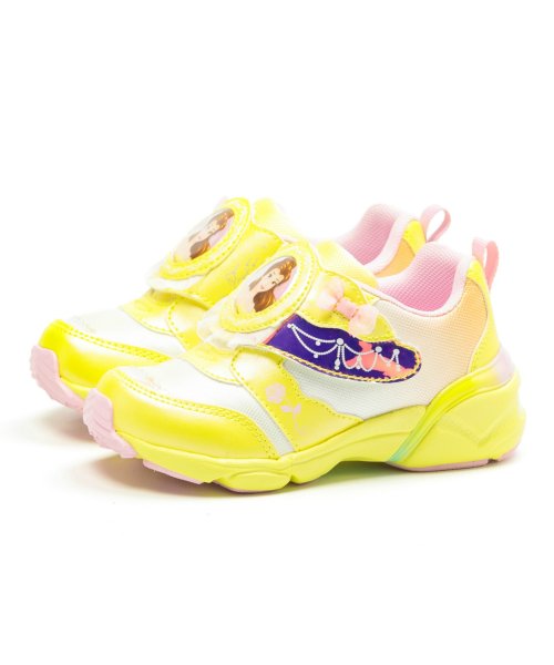 ムーンスター スニーカー ディズニー プリンセス キッズシューズ 女の子 ベル アリエル シンデレラ Tkhs Dnc1259 ムーンスター Moonstar Magaseek