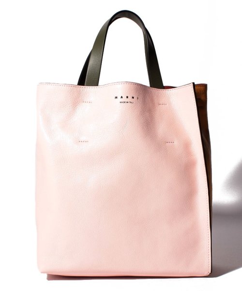 MARNI(マルニ)/【MARNI】MUSEO SOFT TOTE BAG/PINK