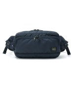 ＜マガシーク＞ ギャレリア 吉田カバン ポーター バッグ PORTER FLASH フラッシュ WAIST BAG ウエストバッグ ボディバッグ 日本製 689−05951 ユニセックス ネイビー F GALLERIA】