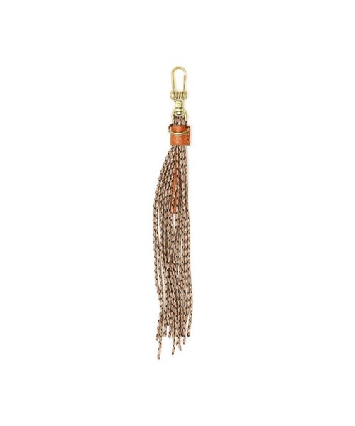 hobo(ホーボー)/ホーボー キーホルダー hobo キーリング NYLON CORD TASSEL KEY RING タッセル HB－A3105/ベージュ