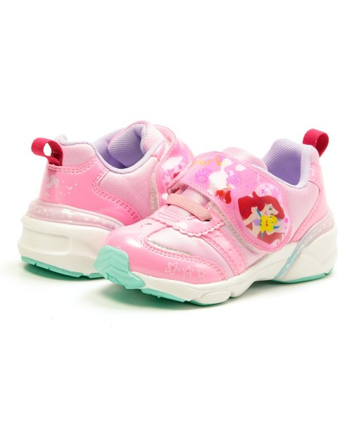 ムーンスター スニーカー ディズニー プリンセス ラプンツェル アリエル 光る Tkhs Dnc1263 ムーンスター Moonstar Magaseek