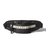 22%OFF！＜マガシーク＞ アーペーセー ロゴ ボディバッグ ミニ H62129PAACL ユニセックス NOIR F A.P.C.】 タイムセール開催中】画像