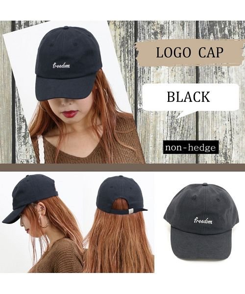 ロゴキャップ レディース ファッション おしゃれ 雑貨 合わせやすい ベースボールキャップ 帽子 Cap カジュアル ストリート スポーティ ユニセックス Mi ノンヘッジ Non Hedge Magaseek