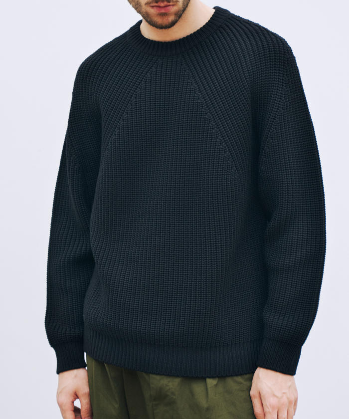 バトナー BATONER Men SIGNATURE CREW NECK-