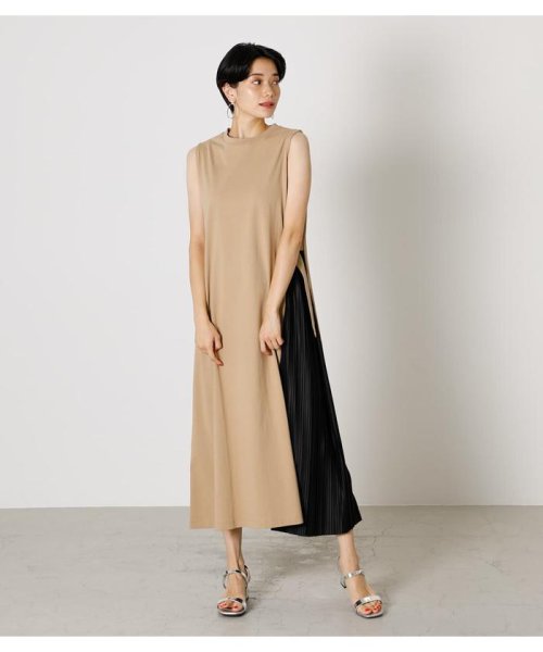 セール 70 Off Pleats Combi Cut Onepiece アズールバイマウジー Azul By Moussy Magaseek