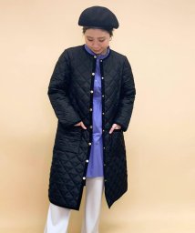FREDY&GLOSTER(フレディアンドグロスター)/【Traditional Weatherwear】<fredy別注>ARKLYLONGキルティング/ブラック