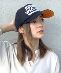 AVIREX(AVIREX)/SPACE WALK MESH CAP/ブラック